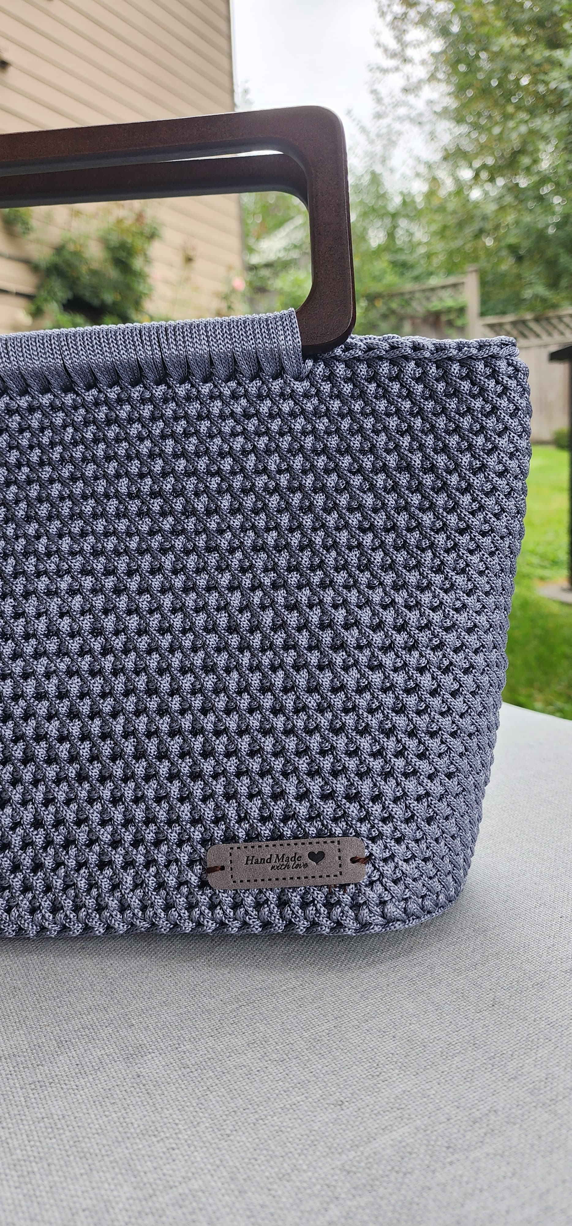 Blue-grey Bag