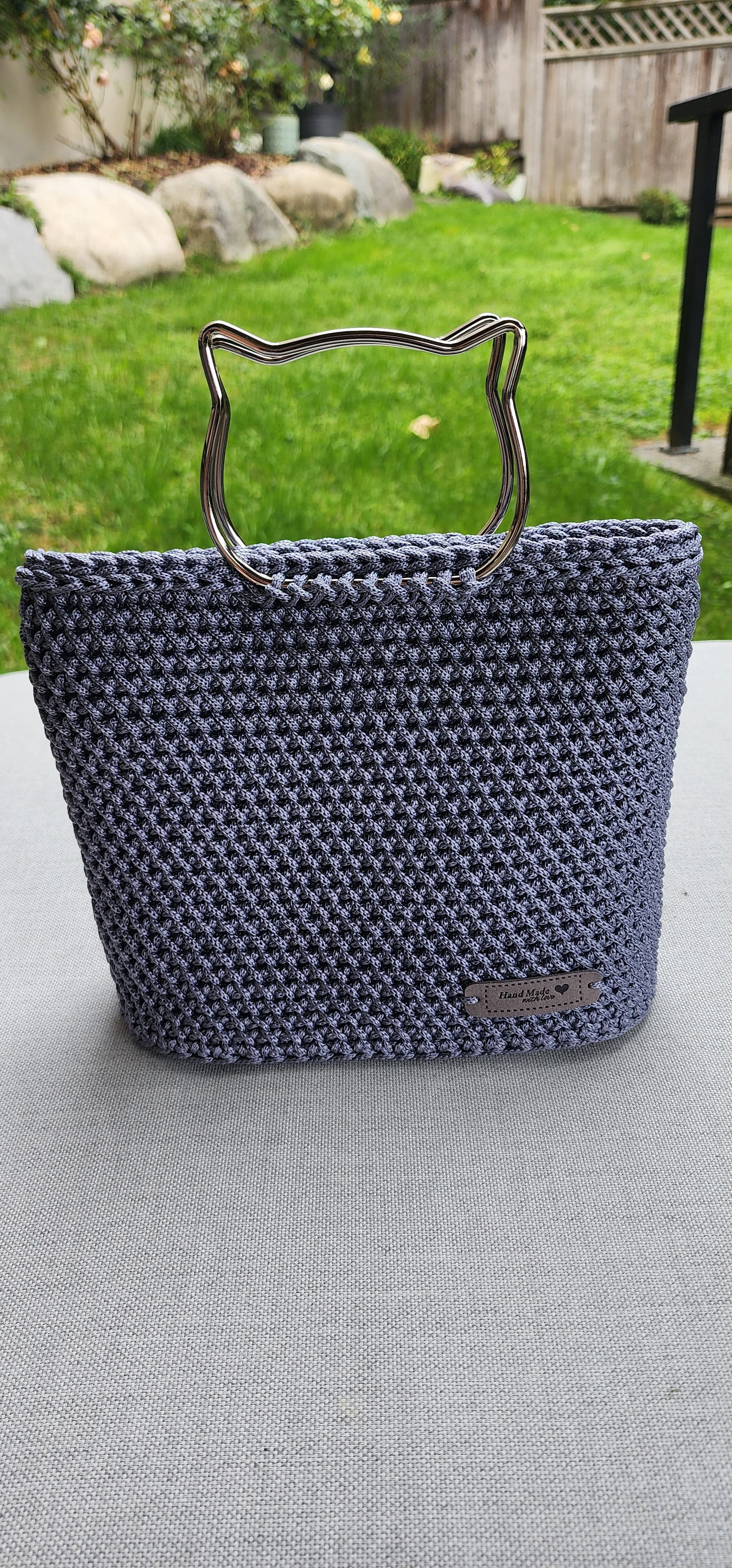 Kitty Hanles Blue-Grey Bag