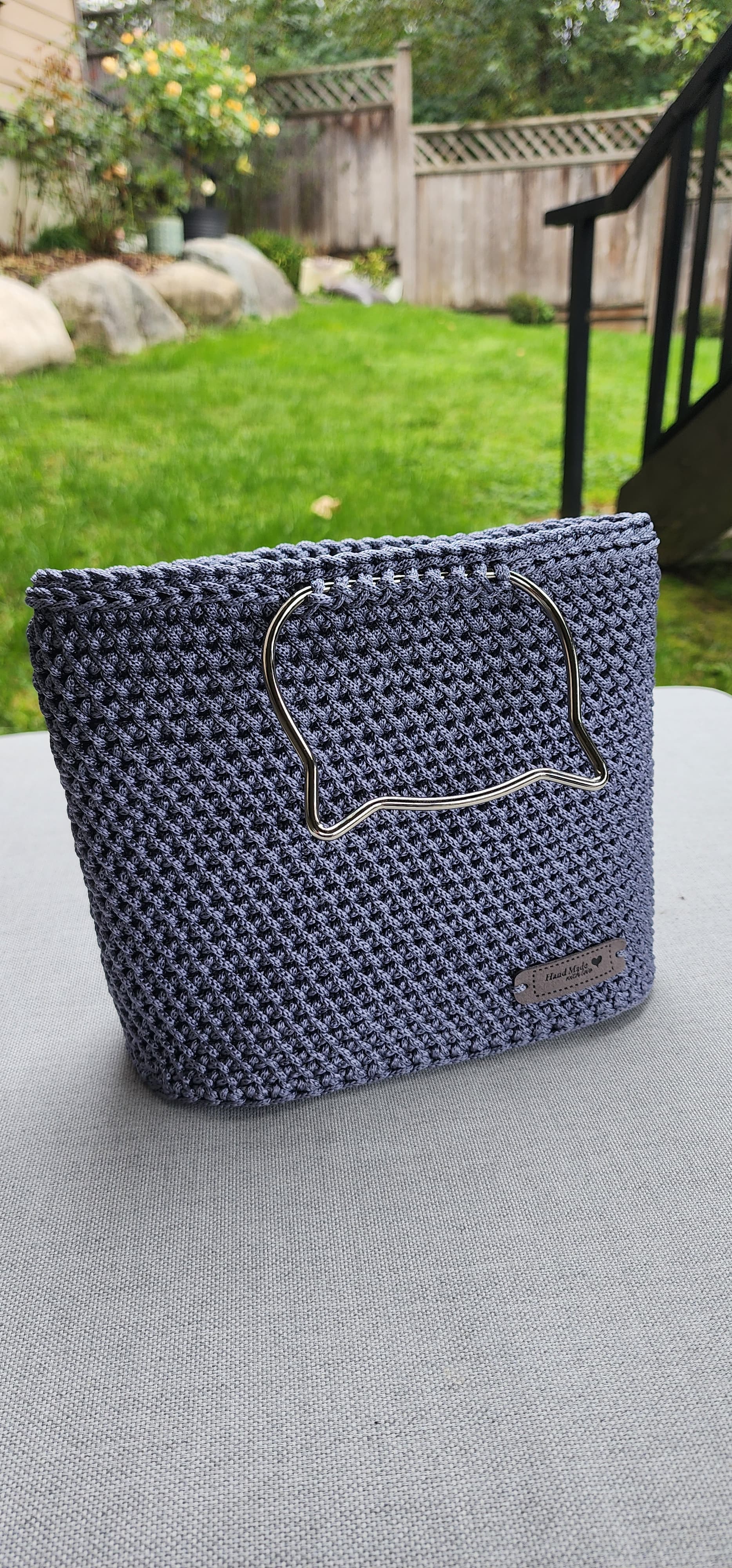 Kitty Hanles Blue-Grey Bag