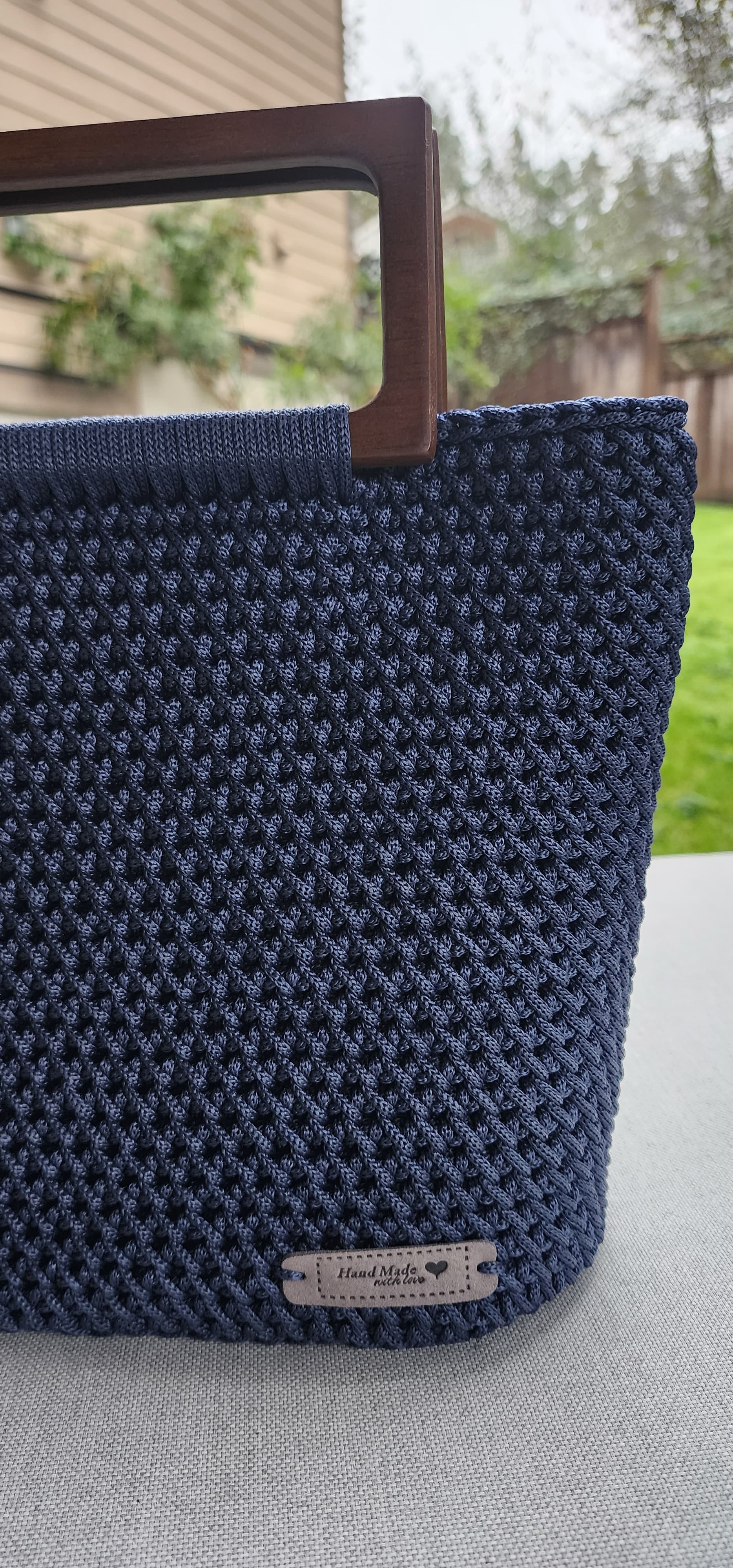 Deep Blue Bag