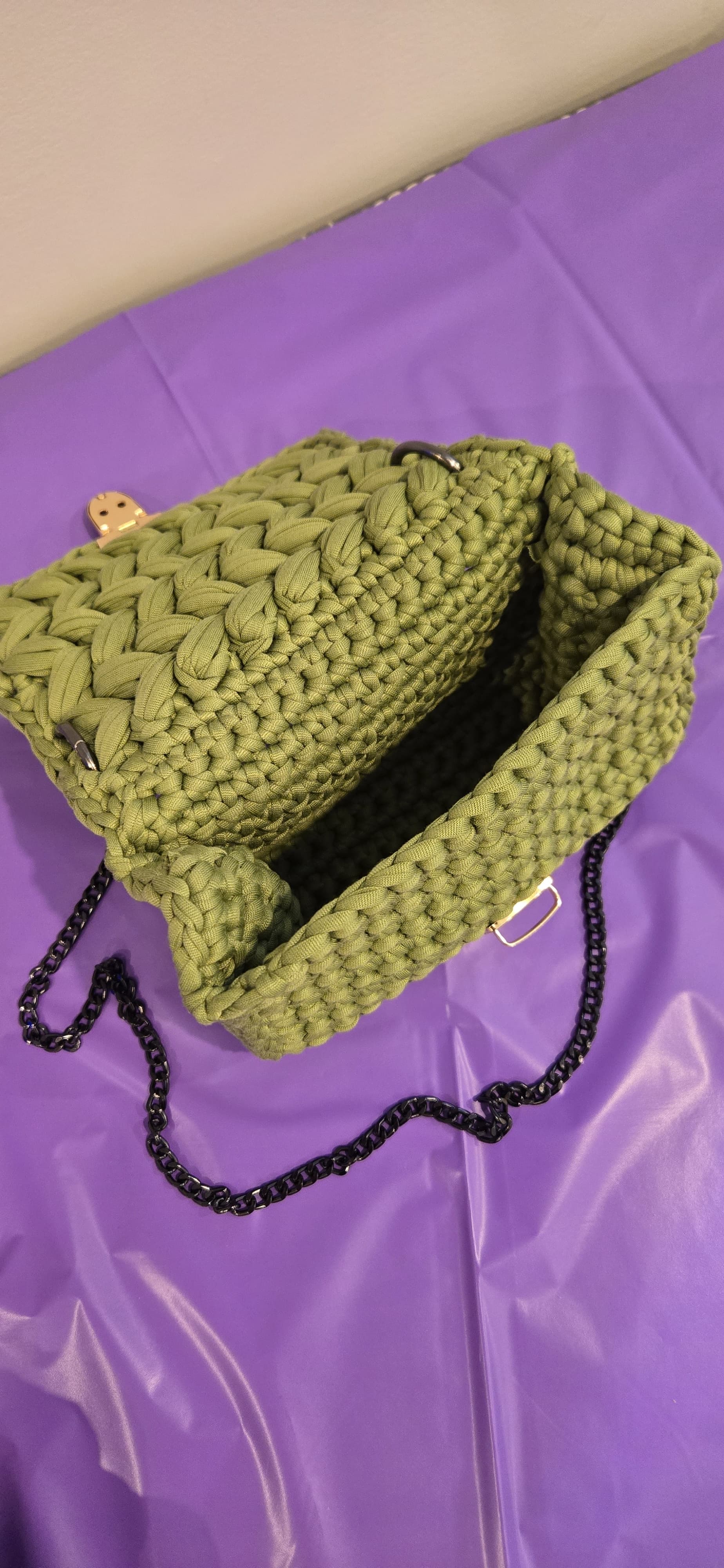 Lime Glow Marshmallow Bag