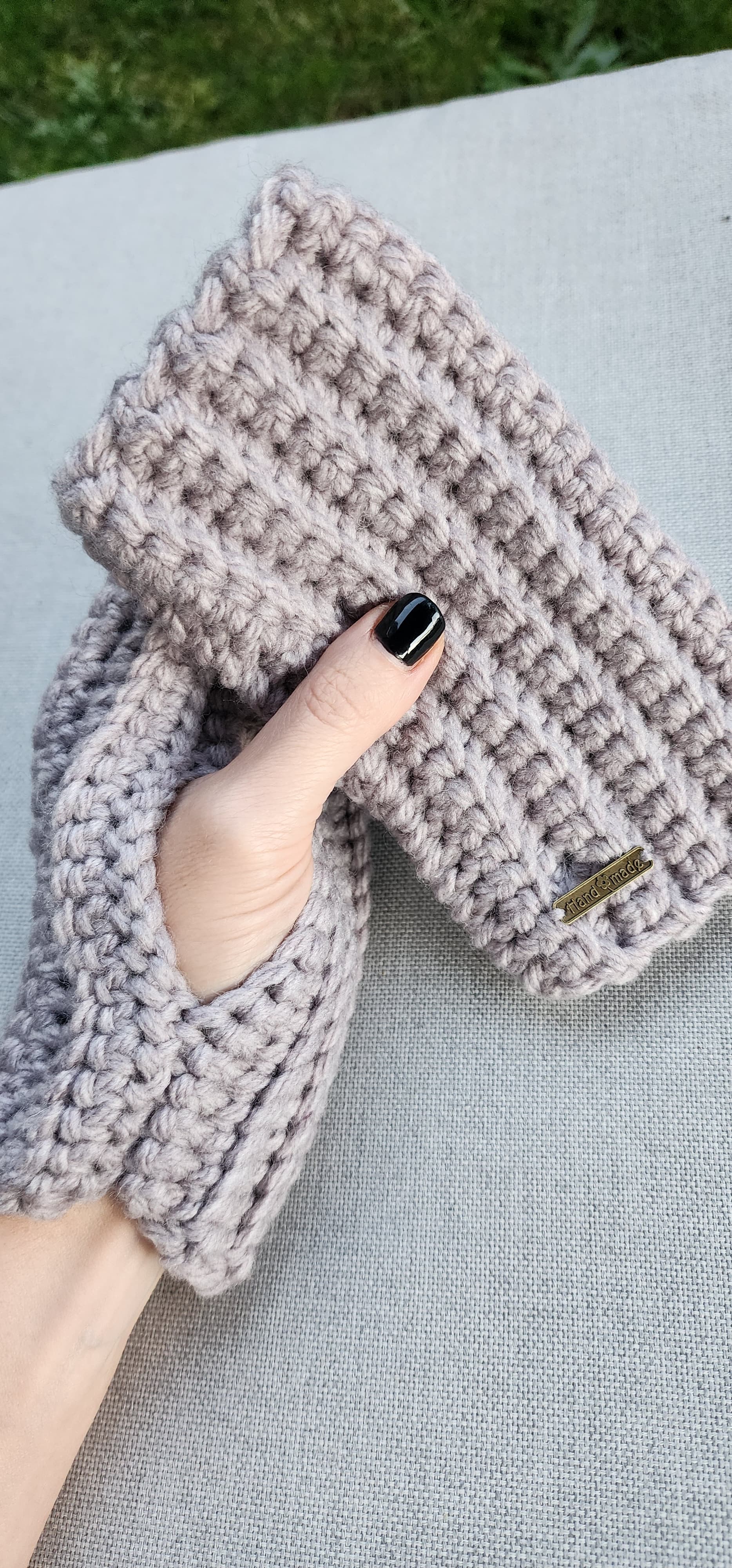 Sage Fingerless Mittens