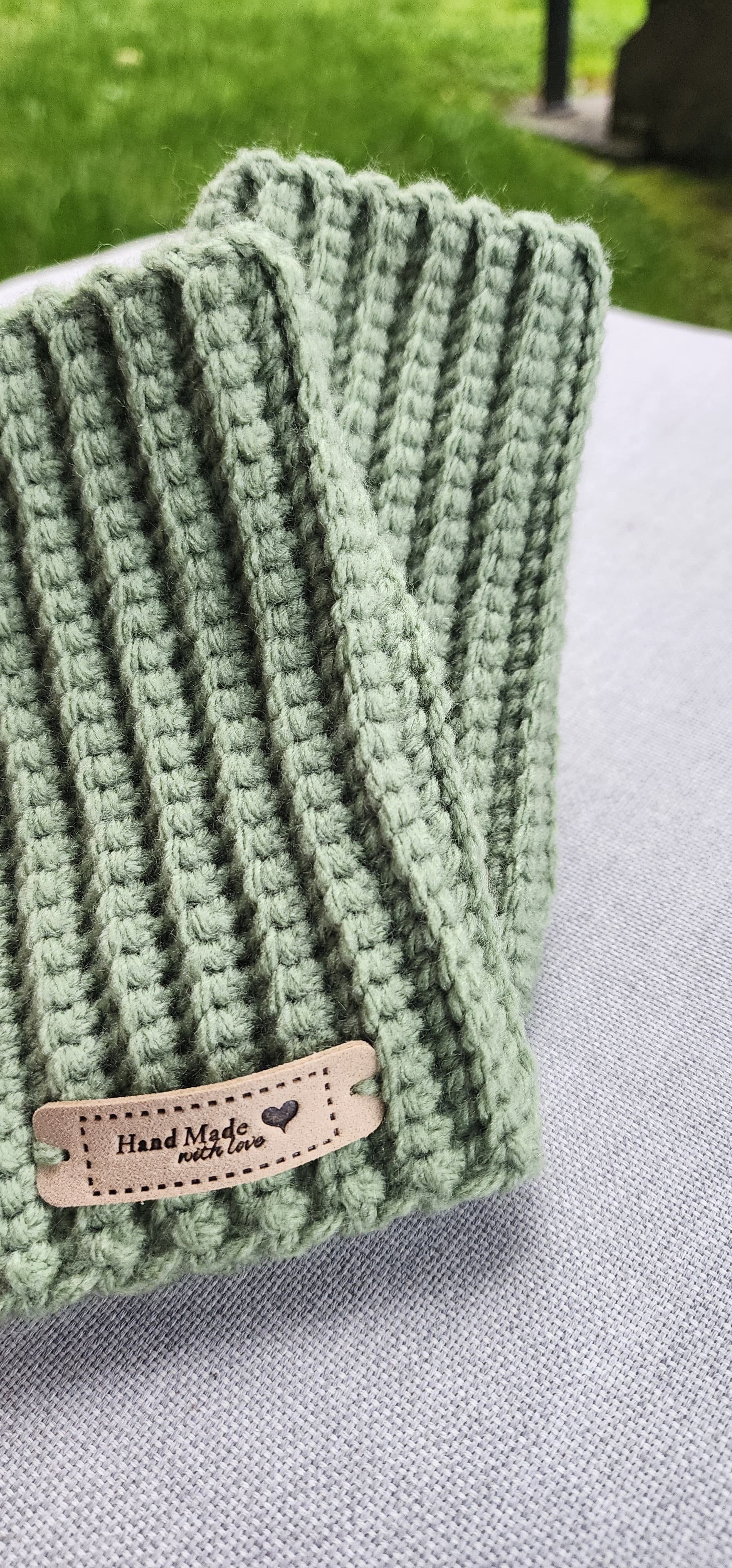 Sage Fingerless Mittens